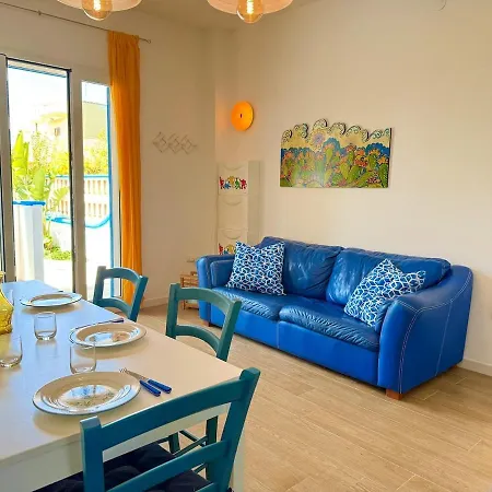 Villa Ranieri-Casa Con Vista A Campo Di Mare Torre San Gennaro Buitenkant foto